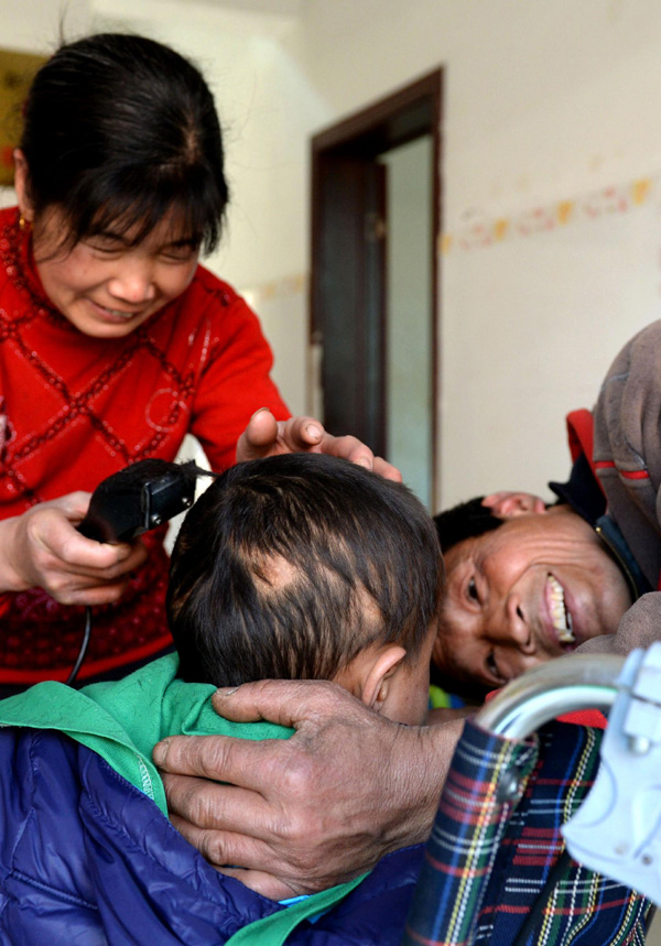 Special kids get loving care in E China village