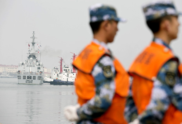 Naval chief won't meet Japanese officials