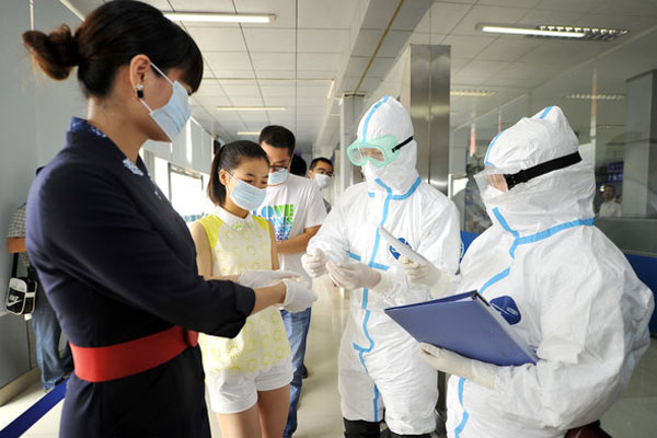 Anti-Ebola drill held in Hunan