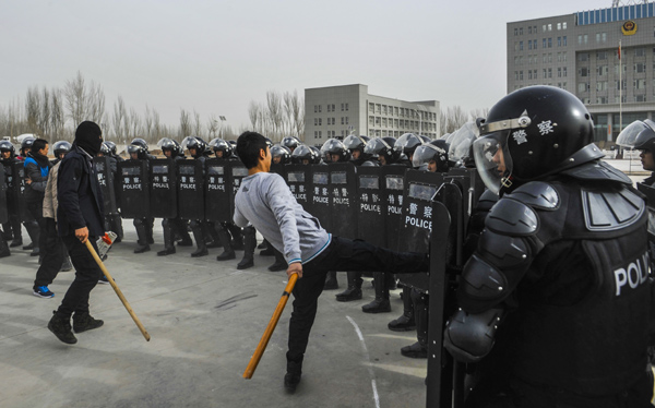 Kashgar finds success in crackdown on terror cells