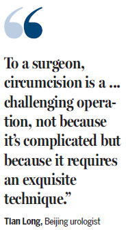 Ringing the changes for circumcision