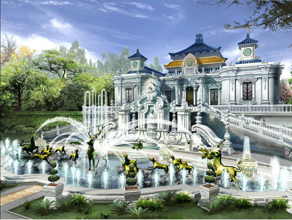 Scale replica of imperial garden to open in May