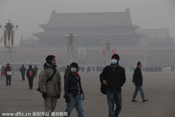 Car fumes identified as main source of Beijing smog