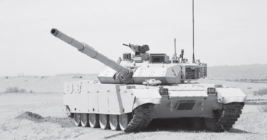 Tank maker seeks to increase exports on land armaments