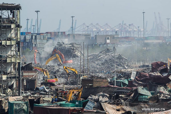 Prosecutors name 11 officials in probe of Tianjin blasts