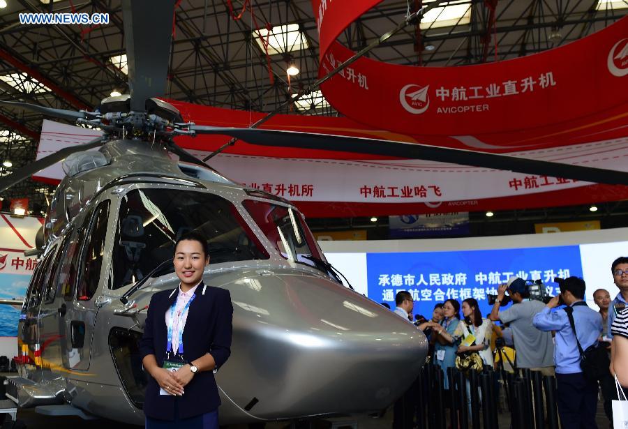 Intl Helicopter Exposition kicks off in Tianjin