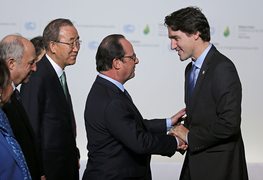 World leaders gather for the World Climate Change Conference