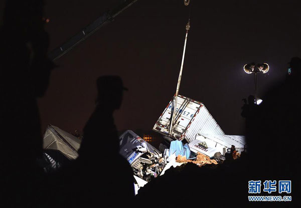 Rescuers search survivors after devastating landslide hits Shenzhen