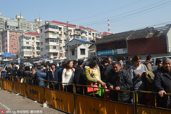 Buyers in East China go on housing spree