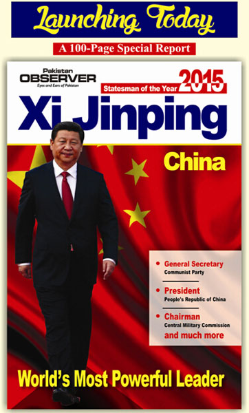 Xi chosen as statesman of the year in Pakistan