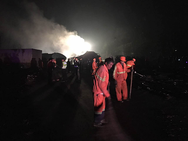 At least two dead in tanker truck explosion in central China