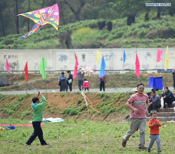 Celebrate spring by flying kites