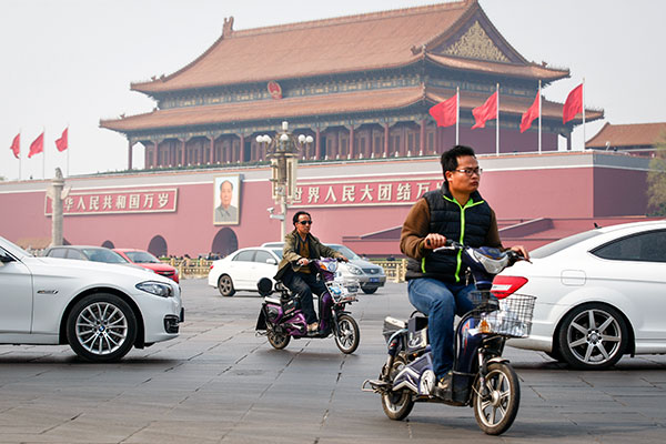 10 Beijing streets designated off-limits to electric bicycles