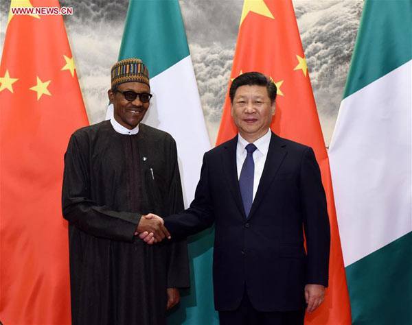 China, Nigeria pledge to further promote strategic relations