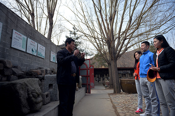 Man who guards the Great Wall