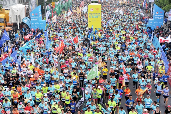 Beijing and Shanghai host half marathons