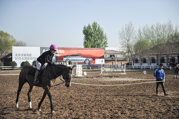 Equestrians gain currency in China