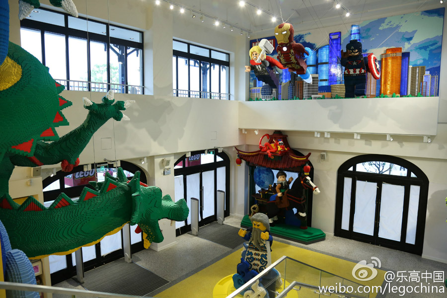 Lego opens world's largest store at Shanghai Disney