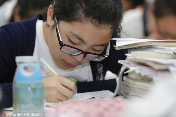 Fewer conditions for bonus points to be given at gaokao