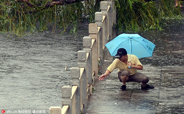 How internet reacted to Beijing rains