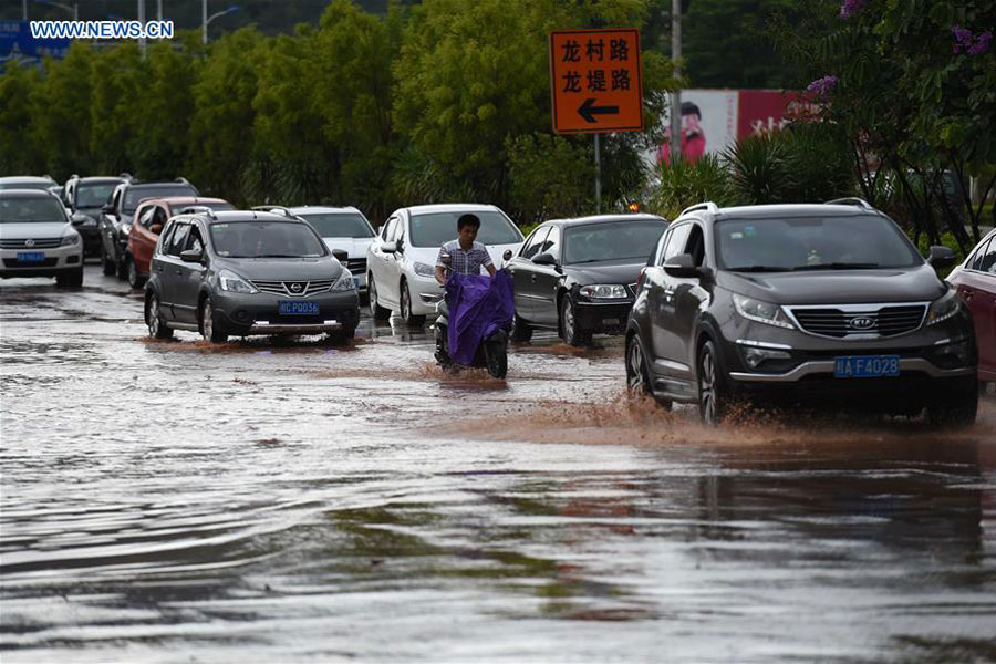 After Typhoon Nida, torrential rain hits South and Central China