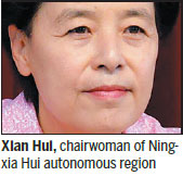 New chairwoman has doctorate in management