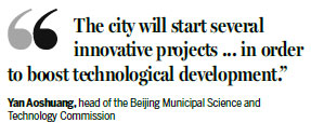 Beijing envisions future as top technology center