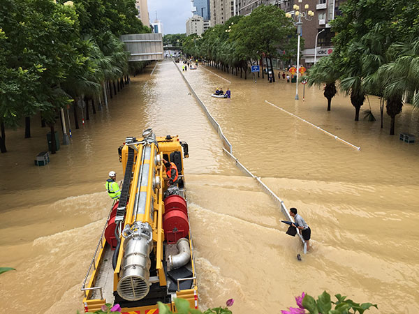 Typhoon Megi makes landfall in East China