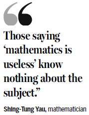 Emphasizing the importance of math