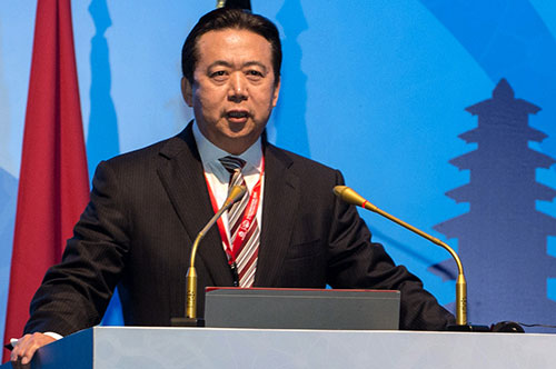 First Chinese named as new Interpol chief