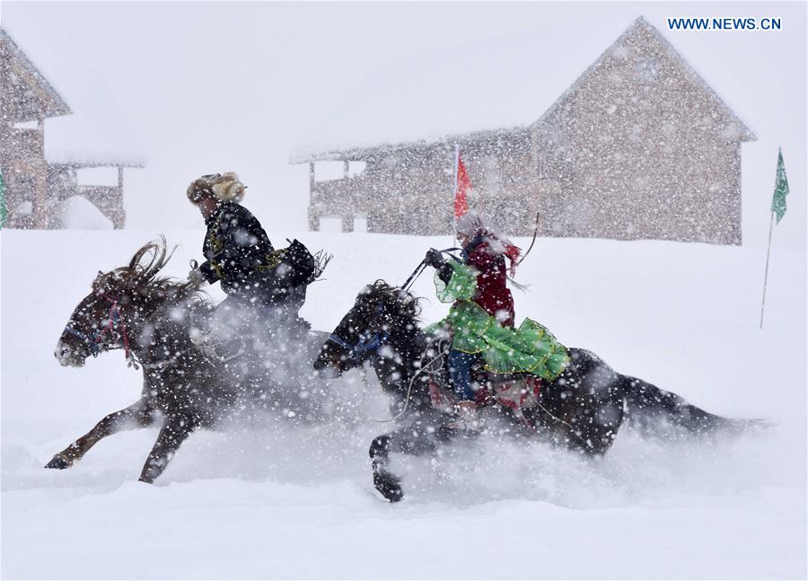 Snow activities to kick off in Kanas, NW China