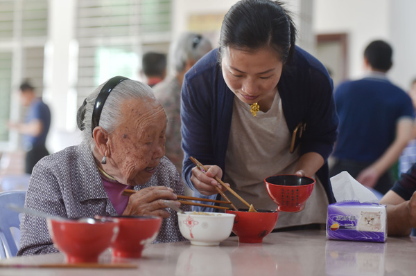 Helping elderly gain financial security