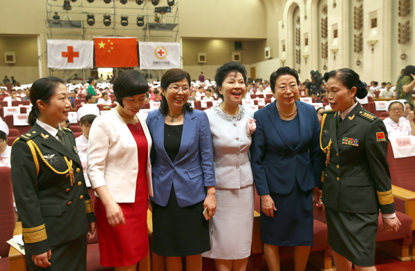 Six Chinese nurses awarded with Florence Nightingale Medal