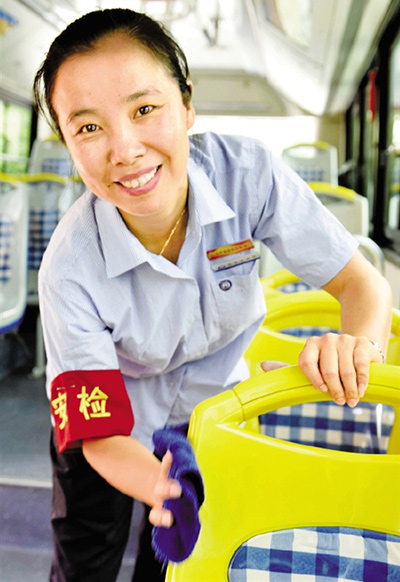 CPC member: Woman bus driver leads by example