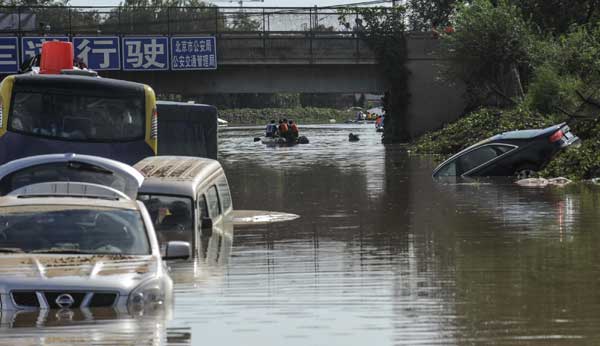 Capital flood's aftermath