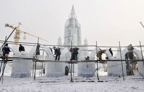 Ice and Snow Festival to kick off in Harbin