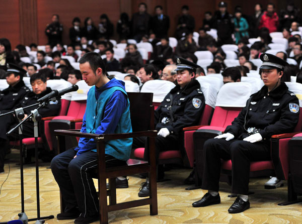 Chinese student sentenced to death over murder