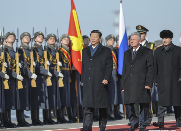 Chinese president arrives in Moscow for visit