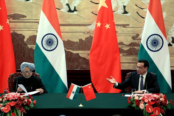 China and India sign 'landmark' border pact
