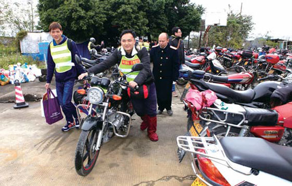 Motorcyclists get safe deal on wheels