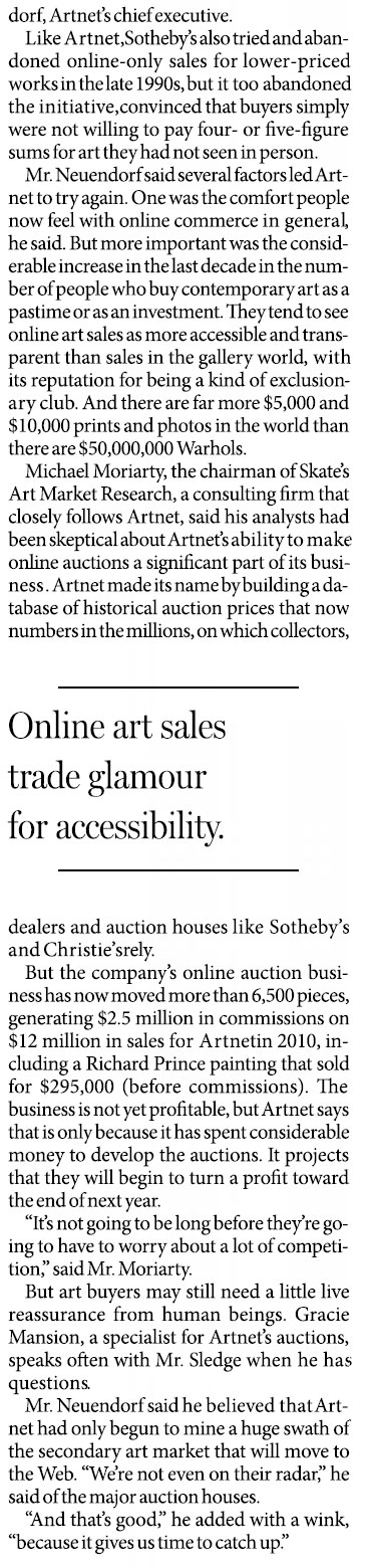 Virtual art auctions see a renaissance