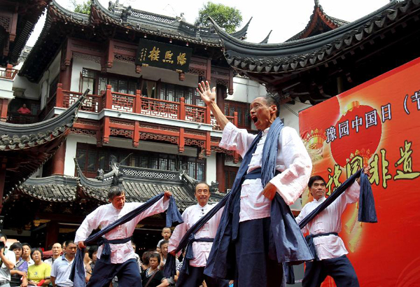 Intangible cultural heritage celebrated in Shanghai