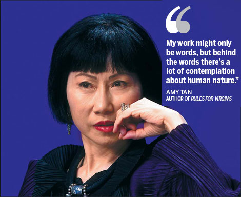 Amy Tan returns with Rules for Virgins