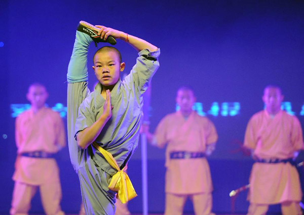 Performance in Buddhism music gala