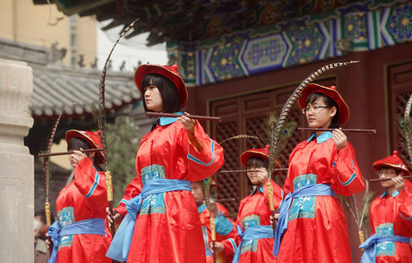 Spring sacrificing ceremony for Confucius held in Tianjin