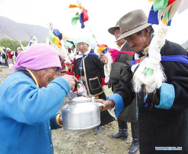 Quguo Festival celebrated in Tibet