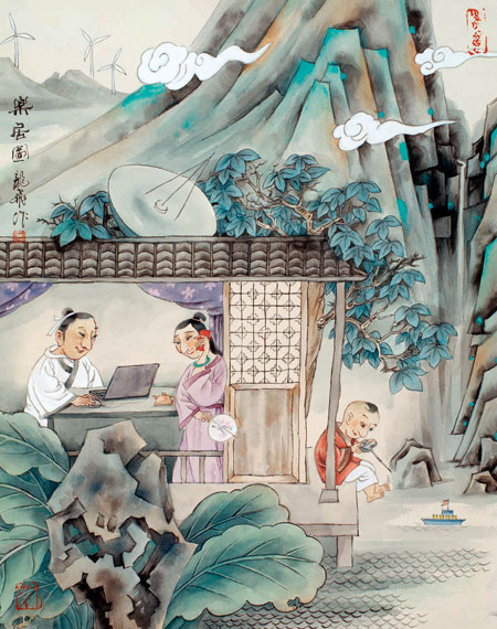 The first Chinese science comic contest announces results