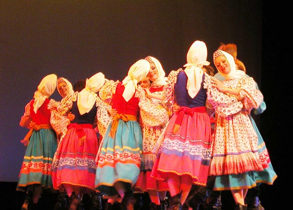 the national little birch tree dance troupe of russia, a