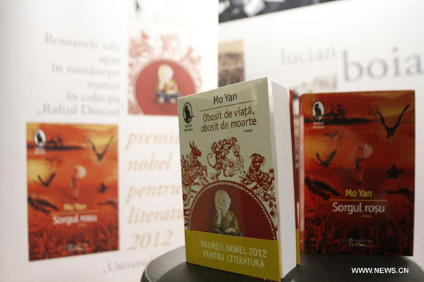 Mo Yan's novels at Bucharest Book Fair