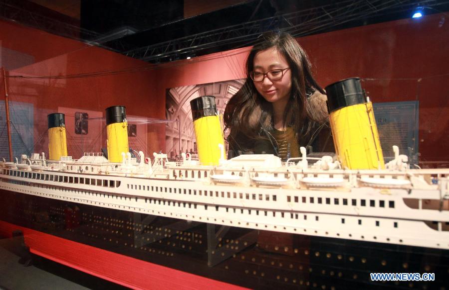 Titanic artifacts showcased in Shanghai